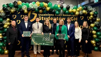 Zdjęcie z uroczystości Laur dydaktyka