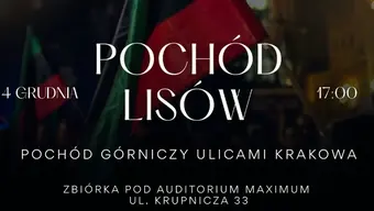 Pochód Lisów - termin 4 grudnia