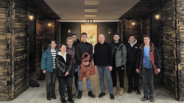 Studenci WIliGZ w kopalni Budryk