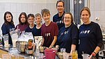 Fotorelacja Małopolskiej Nocy Naukowców laboratorium Katedry Inżynierii Środowiska.