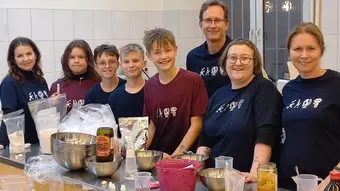 Fotorelacja Małopolskiej Nocy Naukowców laboratorium Katedry Inżynierii Środowiska.