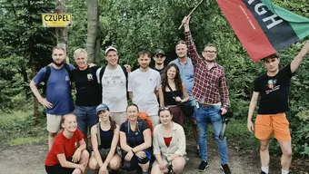 Obecni oraz byli członkowie SKN Zarządzanie oraz jego Przyjaciele
