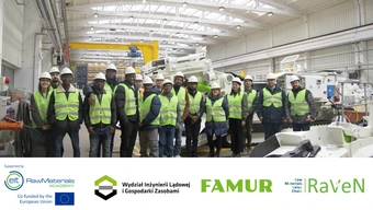 Studenci RaVeN na zajęciach terenowych w Famur