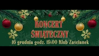 Materiał reklamowy koncertu świątecznego