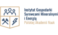 Logo Instytut Gospodarki Surowcami Mineralnymi i Energią Polskiej Akademii Nauk.