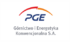 Logo PGE Górnictwo i Energetyka Konwencjonalna.